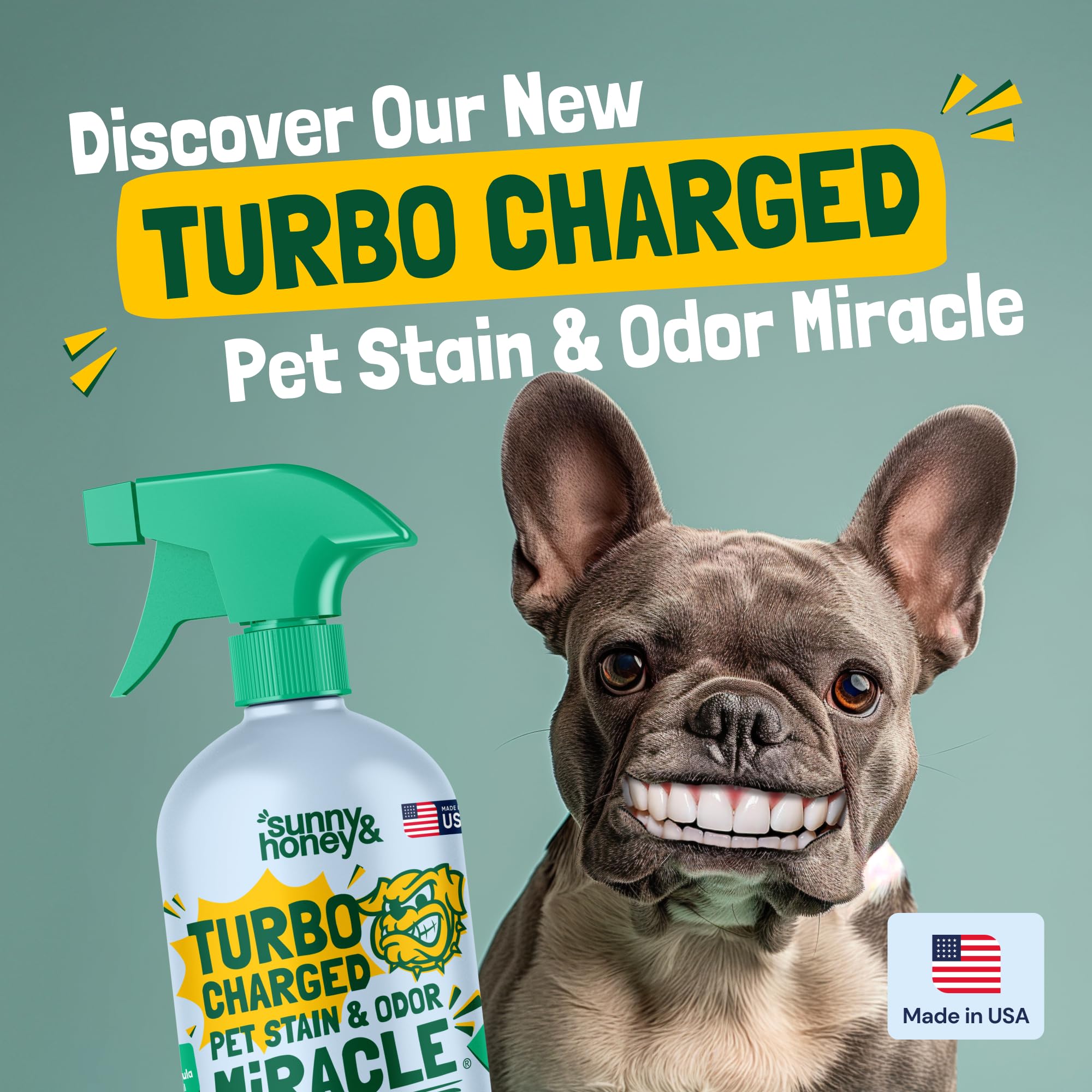 Pet Stain Odor Remover Turbo 32 oz Go North