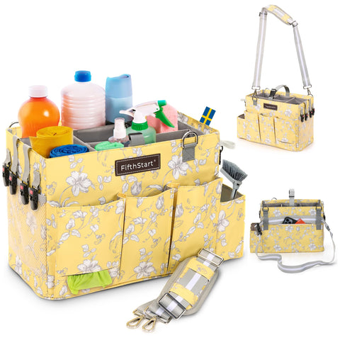 Multi-Purpose Diaper & Cleaning Caddy Organizer Bag