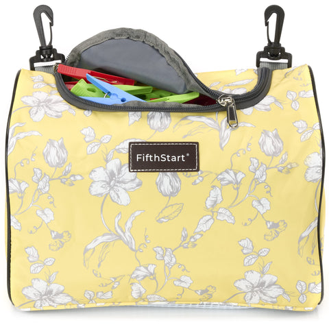 Wearable Clothespin & Peg Bag for Clothesline