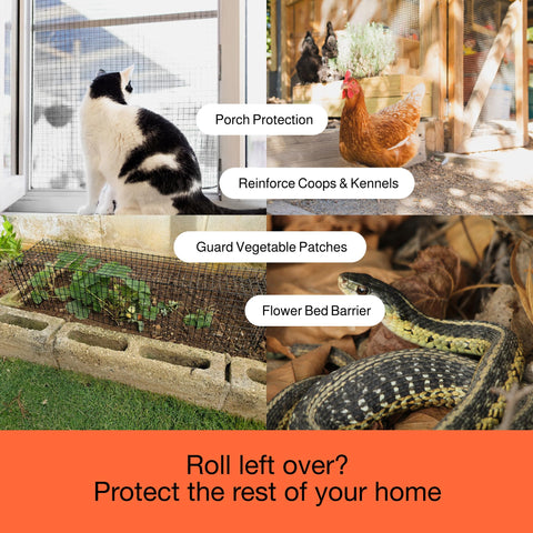 MaPorch Solar Panel Mesh Screen Bundle Pack
