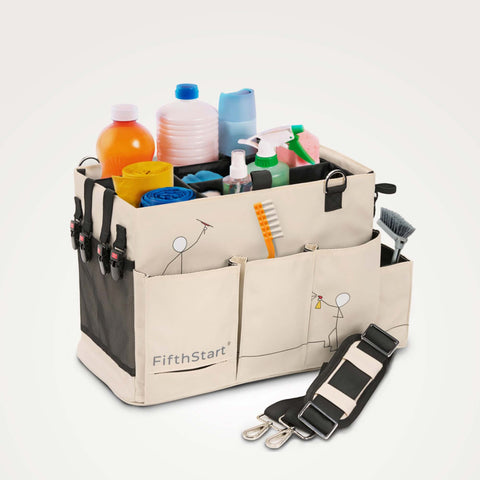 FifthStart Cleaning Caddy Bag Beige