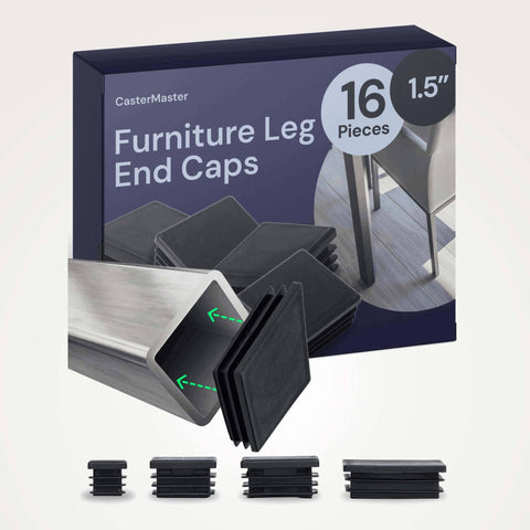 CasterMaster Furniture Leg End Caps