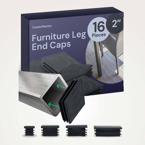 CasterMaster Furniture Leg End Caps