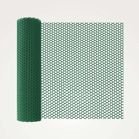 Plastic Animal Wire Mesh- Green 10ft 1-Pack