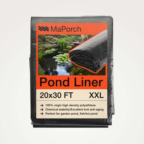 Waterproof Pond Liner- Black