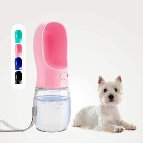 MalsiPree Dog Water Bottle With Bowl- 12oz Malsipree