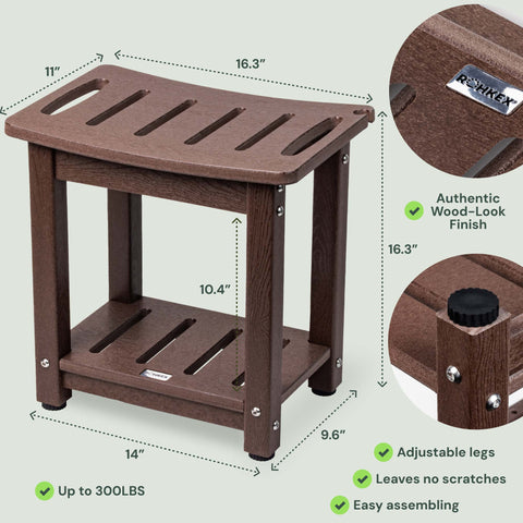 Shower Bench for Shaving Legs - Versatile Solution