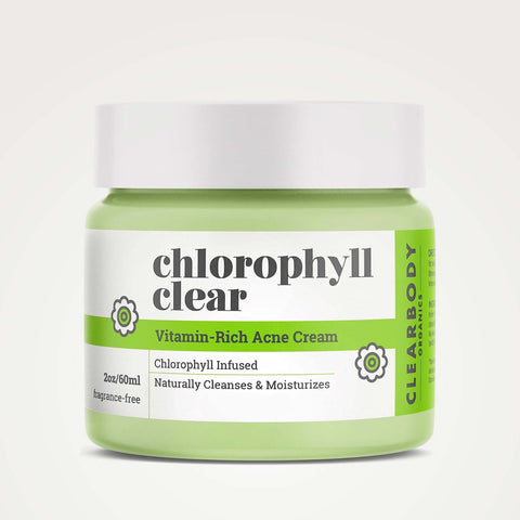 Chlorophyll Cream For Acne 2oz