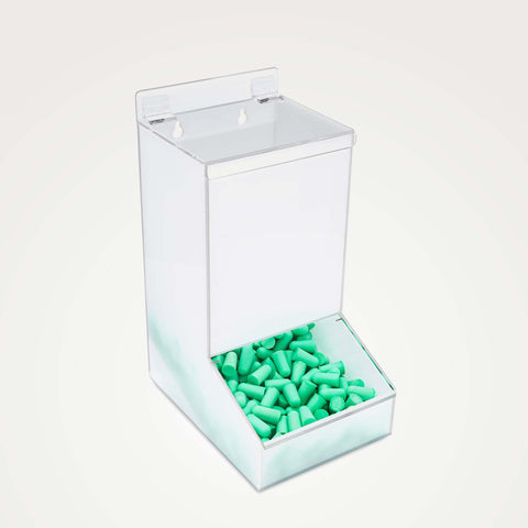 Ear Plug Holder Box With 2 Lids