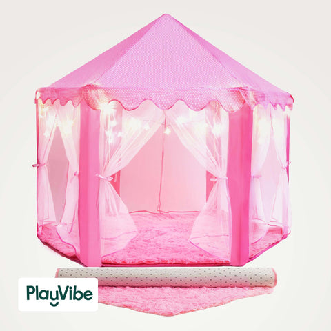 PlayVibe Indoor Princess Tent For Kids