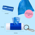 MalsiPree Dog Poop Bag Holder with Flashlight: For Worry-Free Night Walks Malsipree