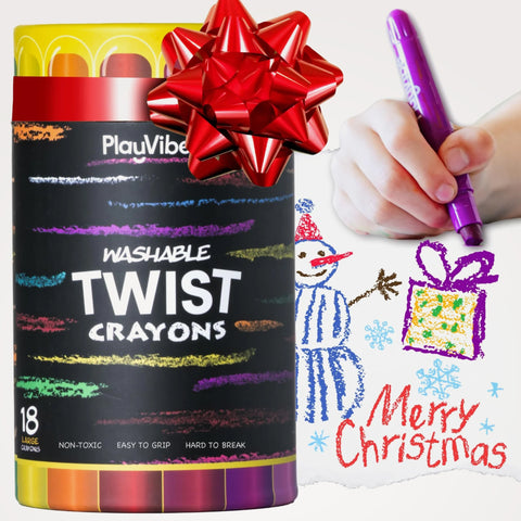 PlayVibe Twistable Crayons
