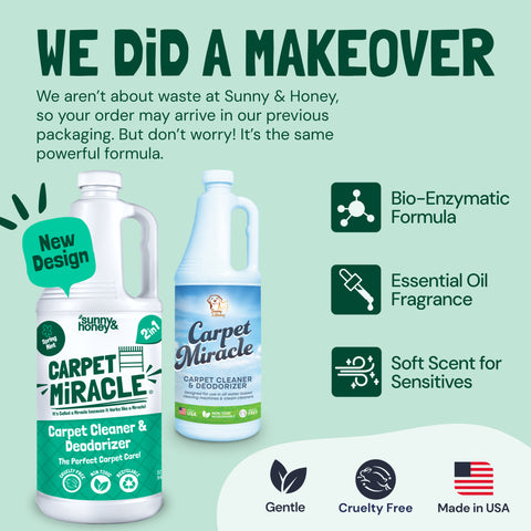 Sunny & Honey Carpet Miracle Cleaner 32 oz