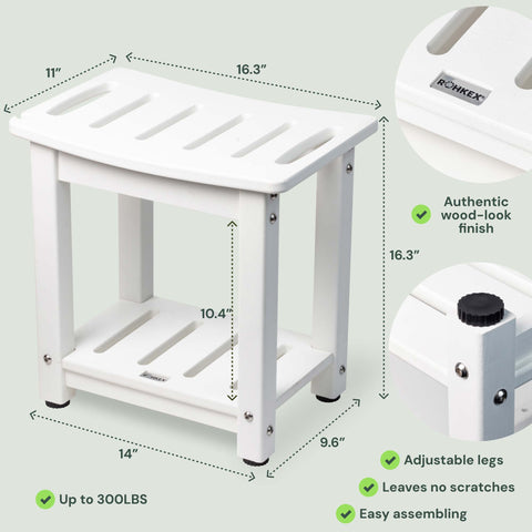 Shower Bench for Shaving Legs - Versatile Solution