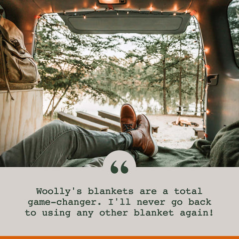 Woolly Mammoth Adventurer: Military-Style Thermal Wool Blanket for Camping & Survival